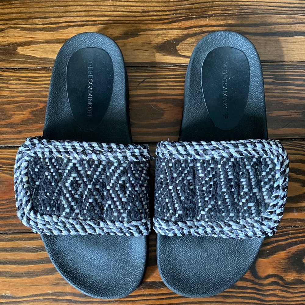 Rebecca Minkoff Black Slides